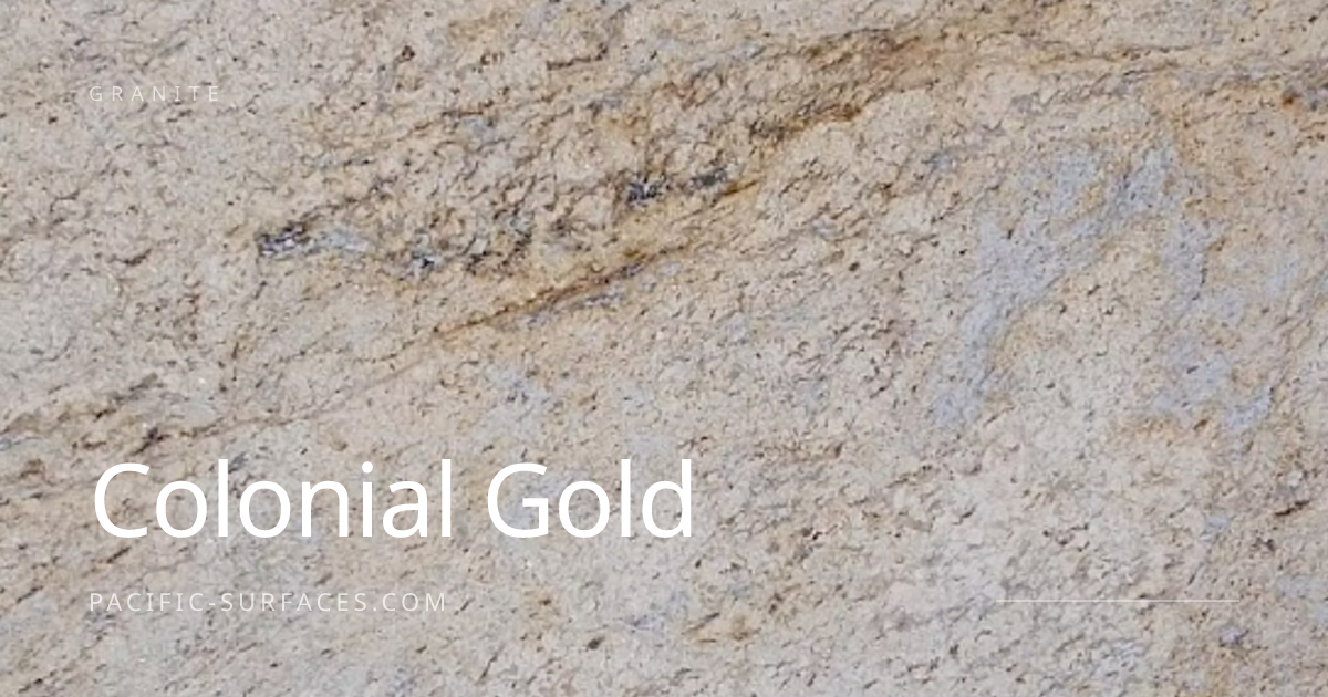Colonial Gold Granite Slab | Gold Granite Countertop India