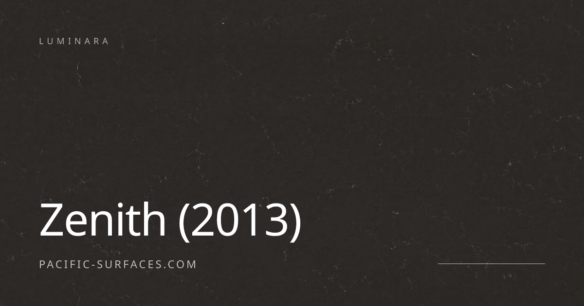 Zenith (2013) | Premium Quartz Surface with Subtle Veining | Pacific ...